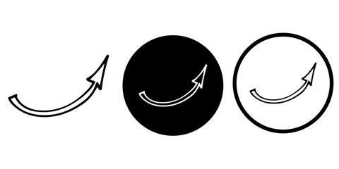 Arrows vectors icon set