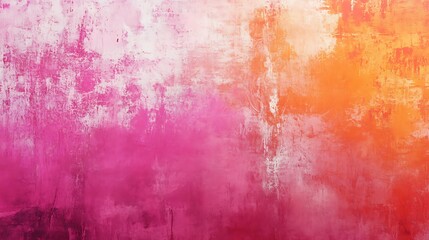 Fototapeta premium Abstract pink and orange gradient with soft blended textures for backgrounds