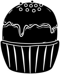 ice illustration cream silhouette sundae logo sweet icon food outline dessert summer cart cone shop tasty wheel business frozen shape or vector graphic background