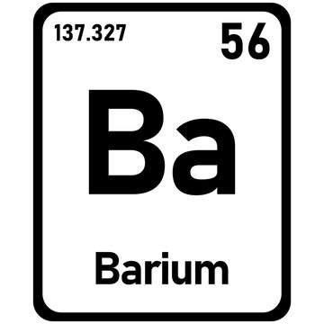 barium periodic element