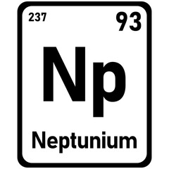 neptunium periodic element © Sarah