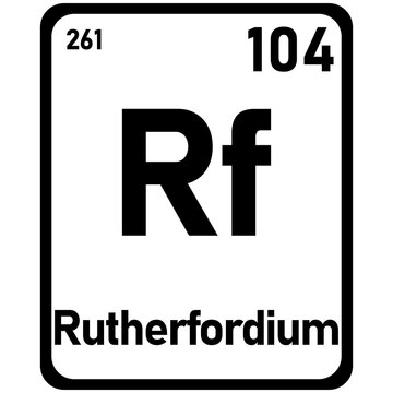 rutherfordium periodic element