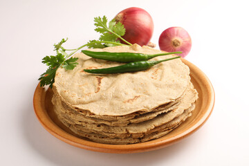 Jowar Roti or Jowar Bhakri is a staple in the Indian states of Maharashtra, Gujarat, and Karnataka....