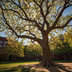 Fototapeta premium tree in the park