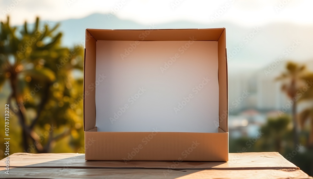 Poster social media poster with an empty box against an aesthetic background for creative promotions and ma