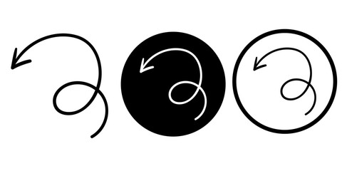 Arrows vectors icon set