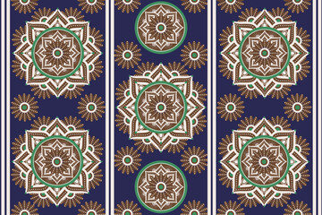 Traditional moroccan wallpaper background. Seamless pattern in african morocco style. Pastel color vector illustration can used carpet textile fabric print. EPS 10