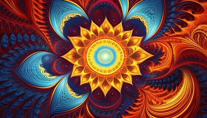 Fractal inspired patterns