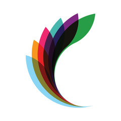 abstract logo concept business icon illustration