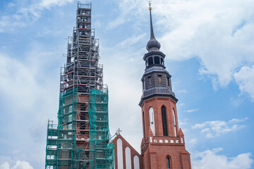 Kathedrale zum Heiligen Kreuz Opole, Woiwodschaft Opole, Polen