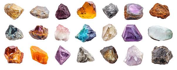 set of gemstone variants