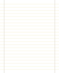 Obraz premium Grid paper. Abstract striped background with color horizontal lines. Geometric pattern for school, wallpaper, textures, notebook. Lined paper blank isolated on transparent background