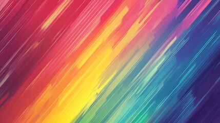 Abstract rainbow pattern in bright colors for vibrant background designs