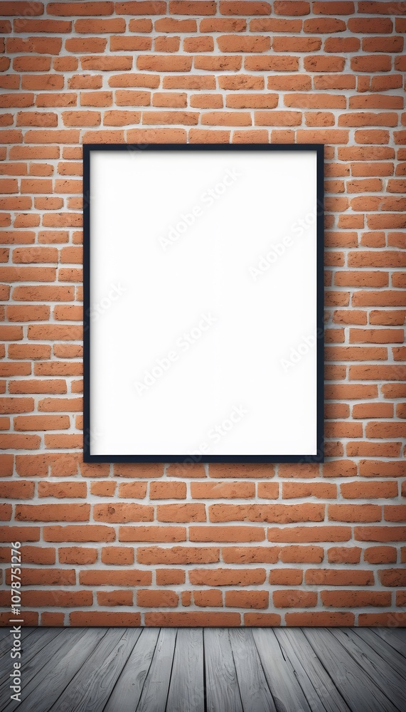 Poster captivating empty poster with stunning background for creative projects and designs