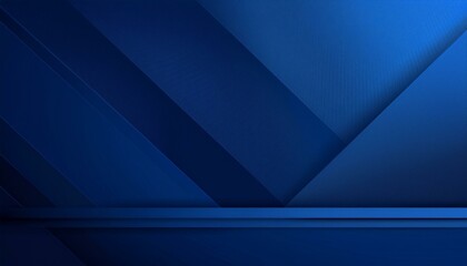 モダンで抽象的なグラデーションのネイビーブルーの背景画像（Modern abstract gradient navy blue background image）
