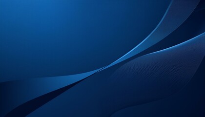 Obraz premium モダンで抽象的なグラデーションのネイビーブルーの背景画像（Modern abstract gradient navy blue background image） 