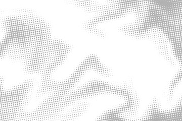 Light Gray Halftone Pattern Background. Technology Banner. Abstract Business Wallpaper. Vector Illustration