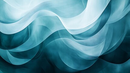 Obraz premium Abstract teal and grey pattern for modern background art