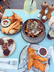 Delicious food in Antibes, France