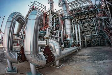 Valve elbow column refinery plant equipment for pipeline oil and gas valves at gas plant pressure safety