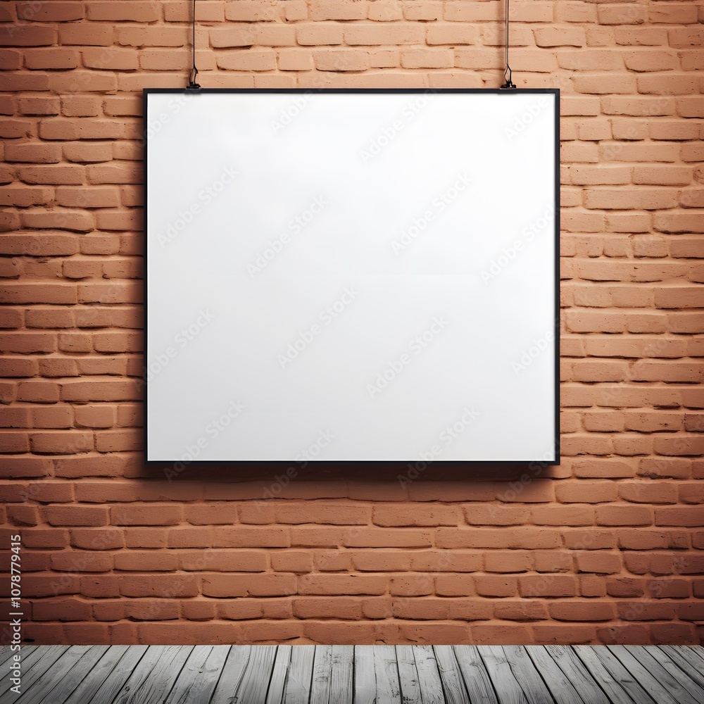 Aufkleber a stunning empty poster background perfect for promotional content or art displays with a vibrant co