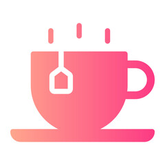 tea gradient icon