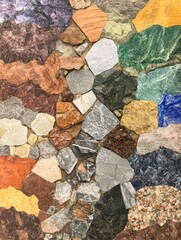 Colorful Stone Minerals background