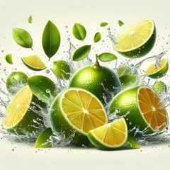 lime and lemon