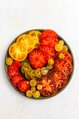 Sliced tomatoes