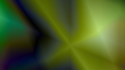 Prism Rainbow light on dark background Overlay. Crystal highlight abstract effect.Blurred spectral transitions complemented by grainy texture