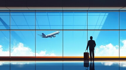 Departure at the Airport