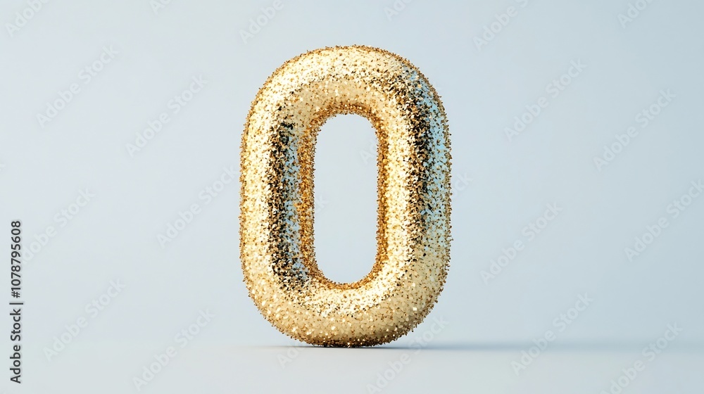 Aufkleber sparkling countdown timer for festive and events