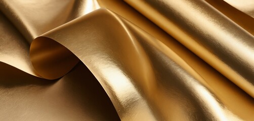 Gentle Warmth of Gold Foil