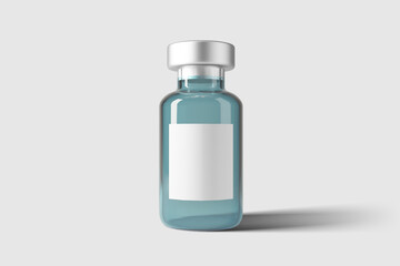 Vaccine Bottle Mockup