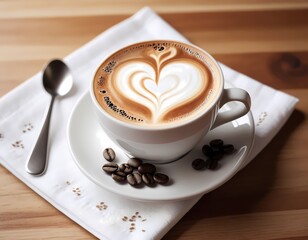 A cup of morning coffee