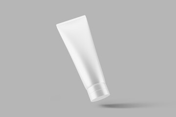 Cosmetic Cream Tube Mockup