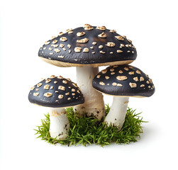 Obraz premium mushrooms isolated on White background