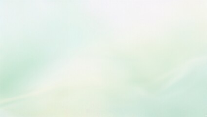 Fototapeta premium Soft pastel gradient background in light green tones