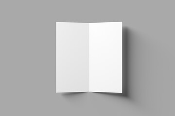 Naklejka premium Bifold DL Brochure Mockup