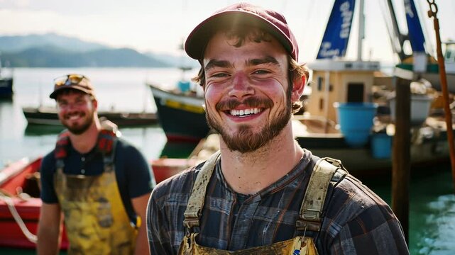 fisherman on a boat