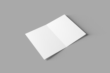 A5 Bifold Brochure Mockup