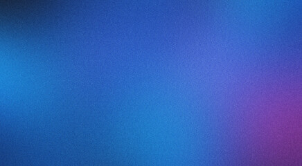 Blue and Purple Blurred Background with Grainy Texture