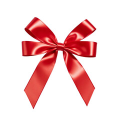 Fototapeta premium shinny fancy with flower like shape different colorful ribbon and bow isolated on transparent background