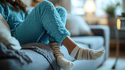 Relaxing at Home in Comfort