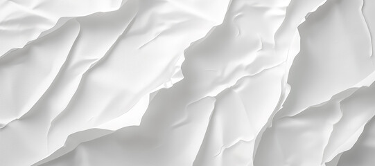 Obraz premium white paper texture wave background 12