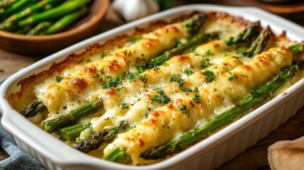 Asparagus and Cheese Casserole Recipe