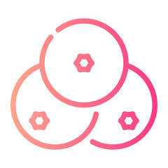 mistletoe gradient icon