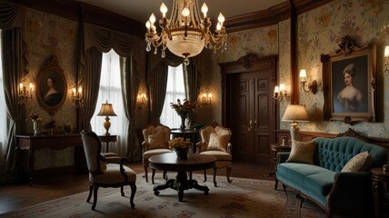 interior of a restaurant