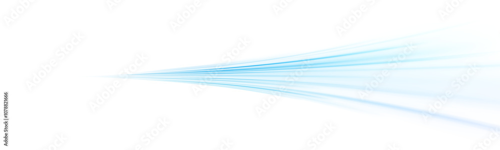 Wall mural png futuristic technological style. png abstract background with speed lines. neon color rays vector