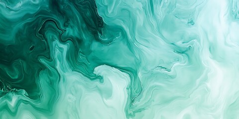 Obraz premium Abstract soft green color gradient